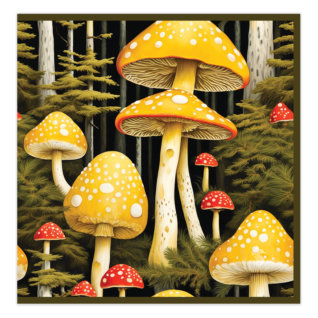 Voyage Hypnotique - "Fun Forest" Greeting Card