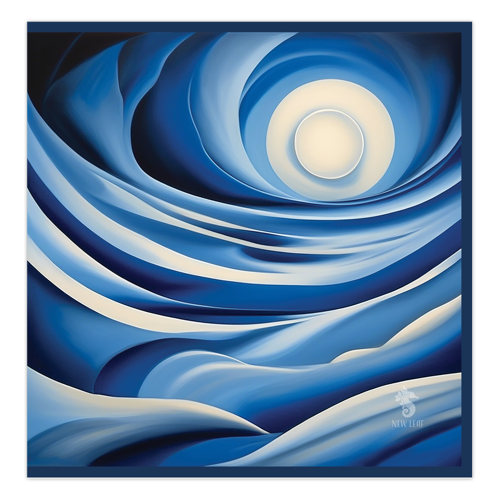 Art - "Blue Moon" Greeting Card