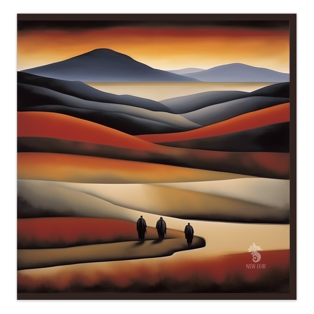 Voyage Hypnotique - "3 Travelers" Greeting Card