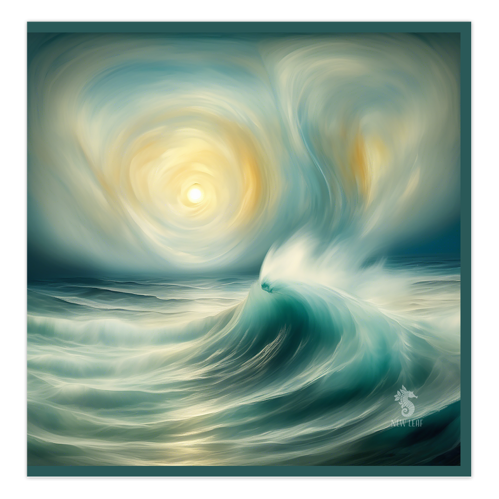 Art - "Wave" Greeting Card