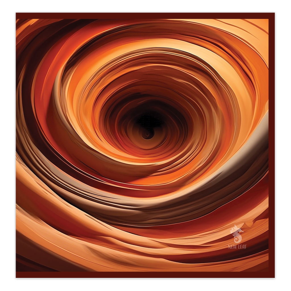 Art - "Sand Swirl" Greeting Card