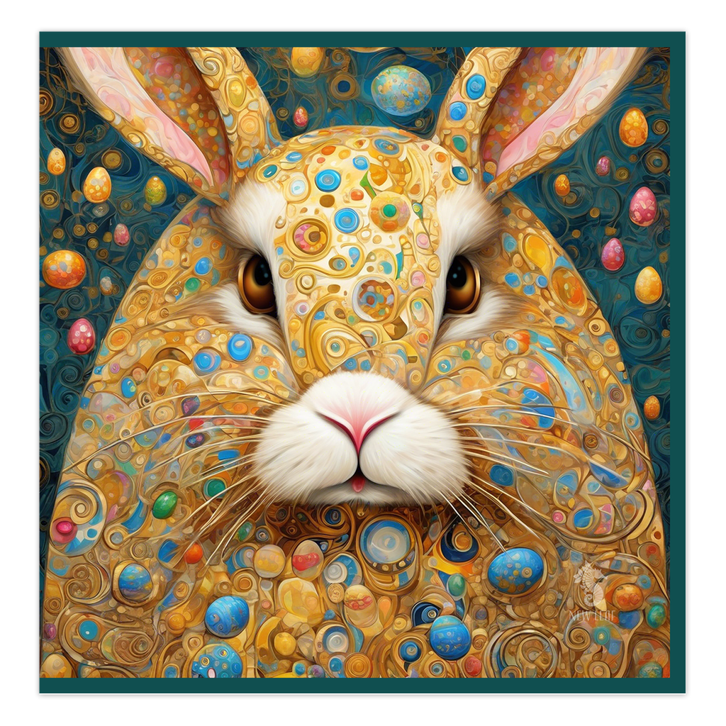 Art - "Easter Hare" Greeting Card