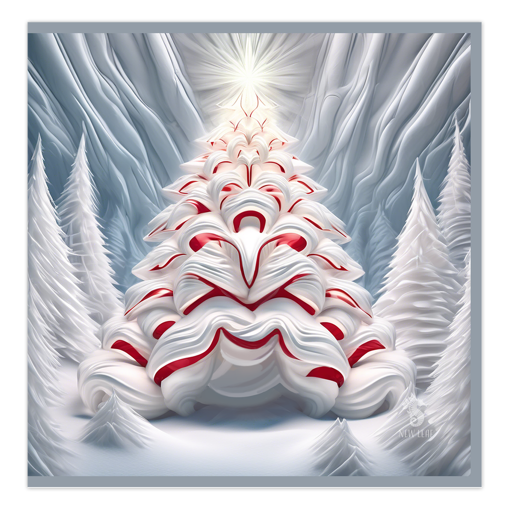 Peppermint Tree - Greeting Card