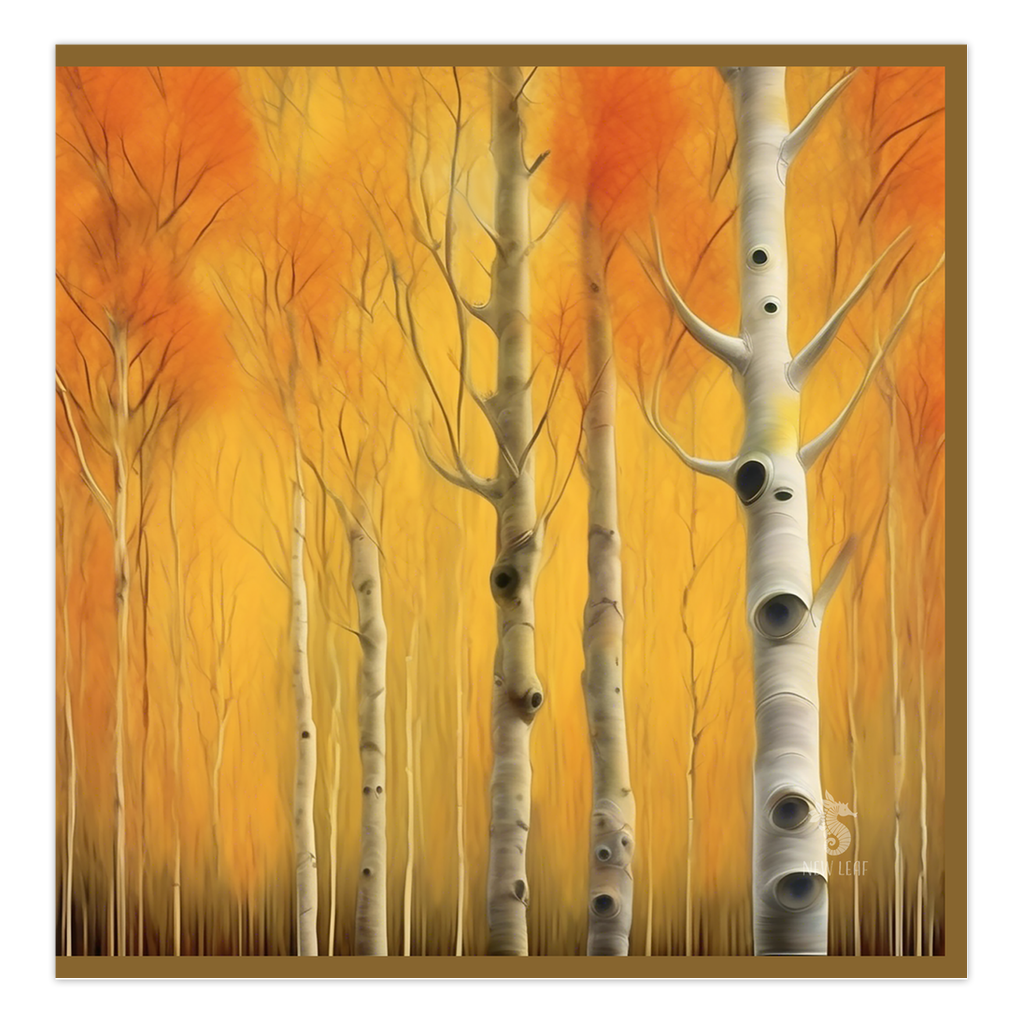 Art - "Yellow Birch" Greeting Card