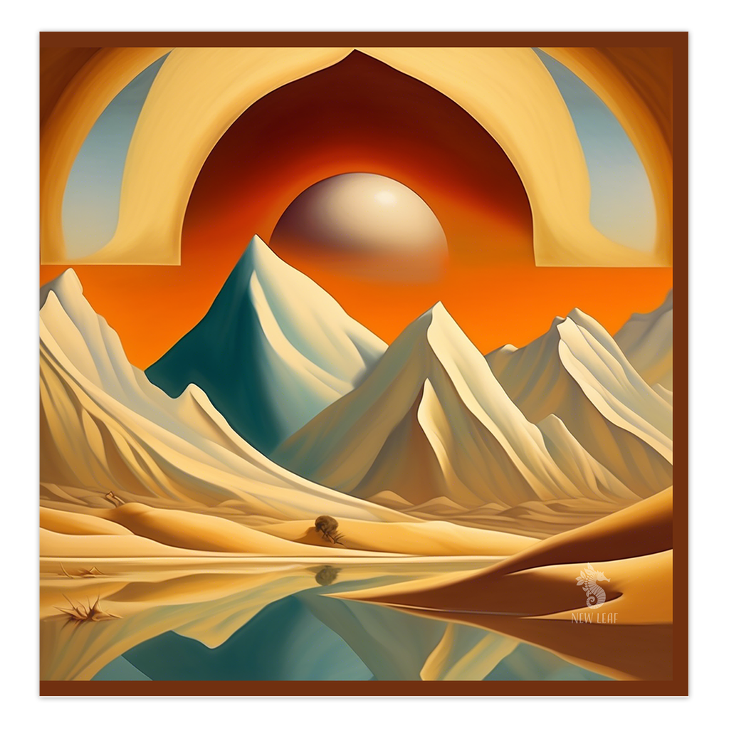 Voyage Hypnotique - "Jagged Orb" Greeting Card