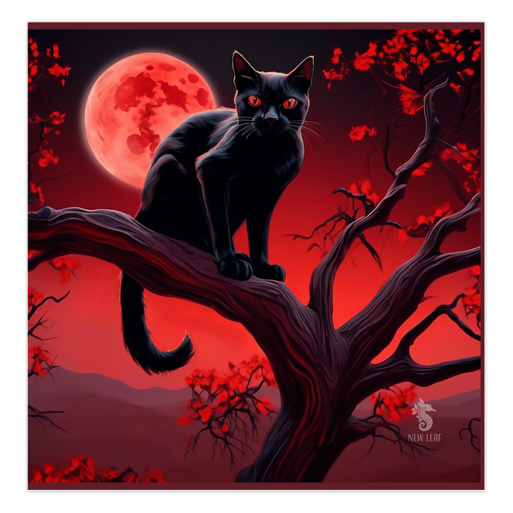 Grimm Gallery - "Evening Prowl" Greeting Card