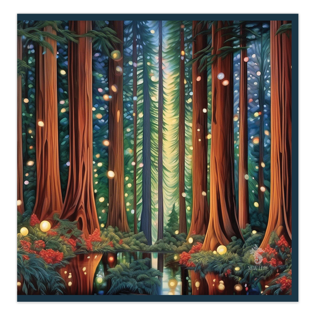 Tree Lights - Greeting Card