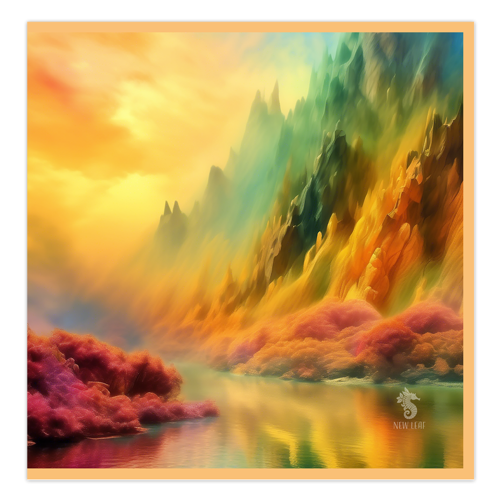 Art - "Golden Hour" Greeting Card