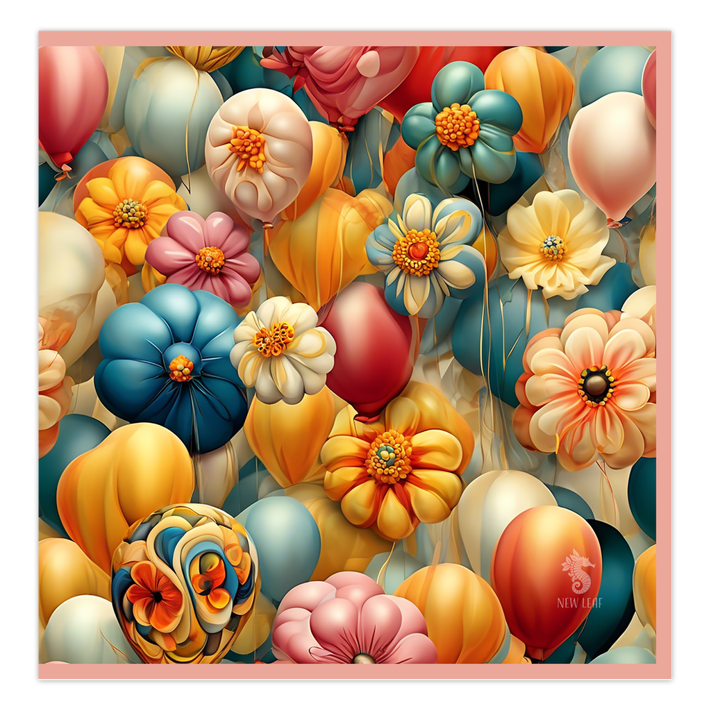 Art - "Glass Balloons" Greeting Card