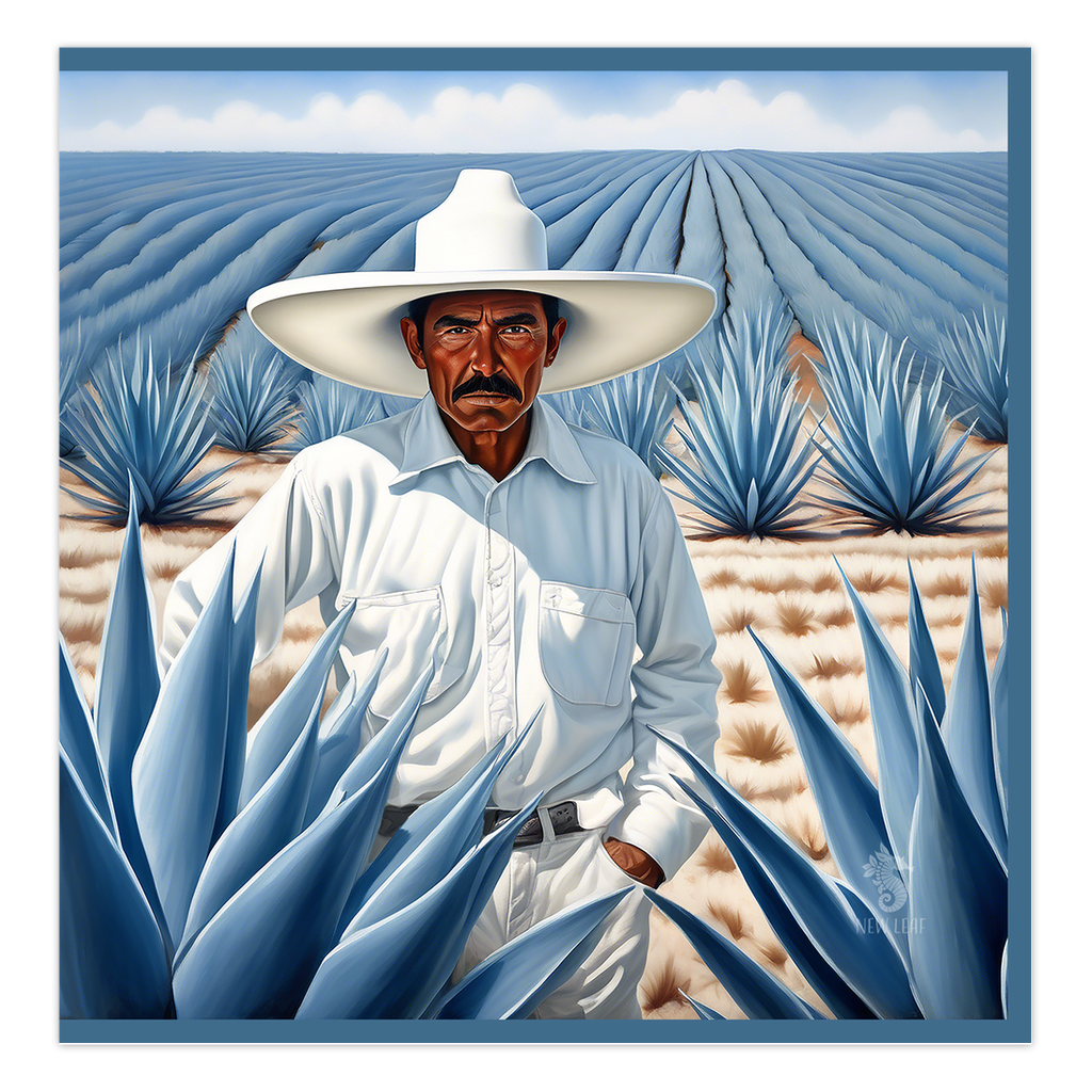 Art - "Blue Agave" Greeting Card