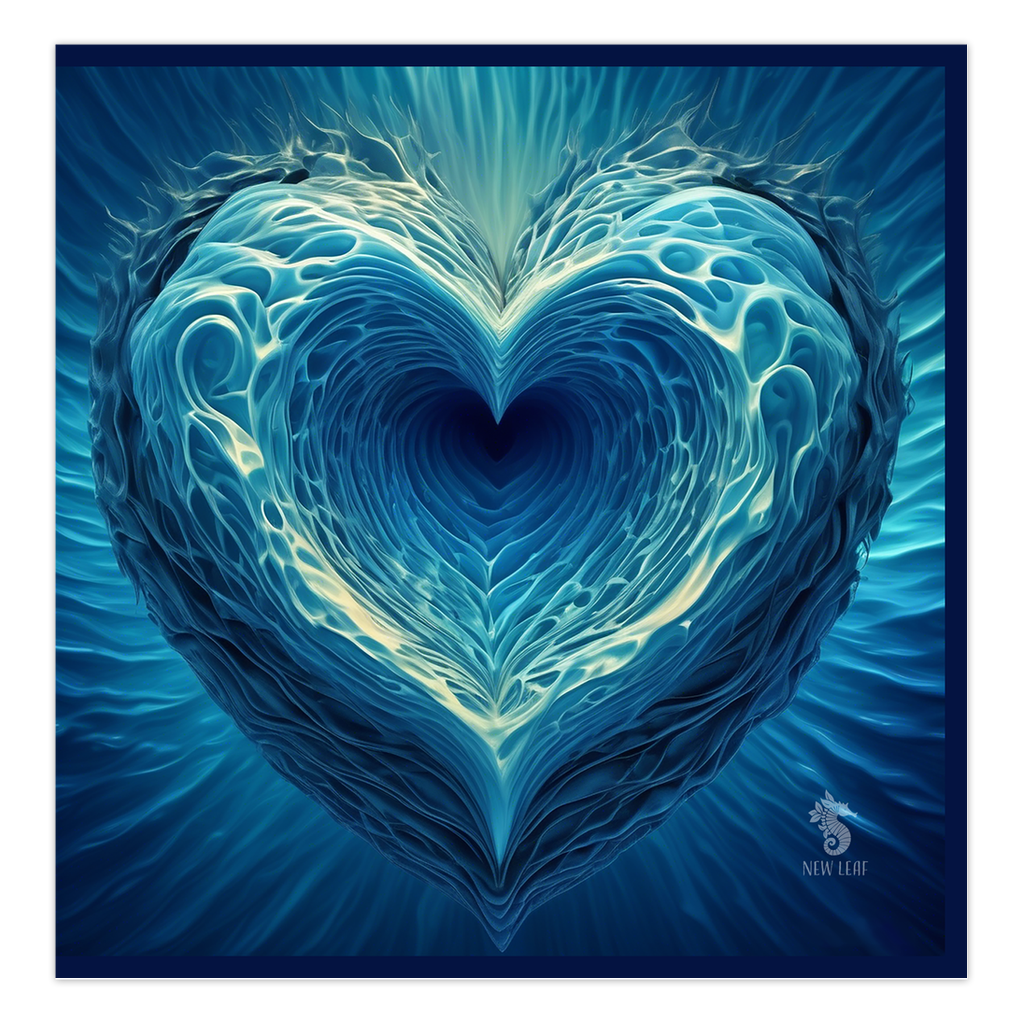 Ocean Heart - Greeting Card