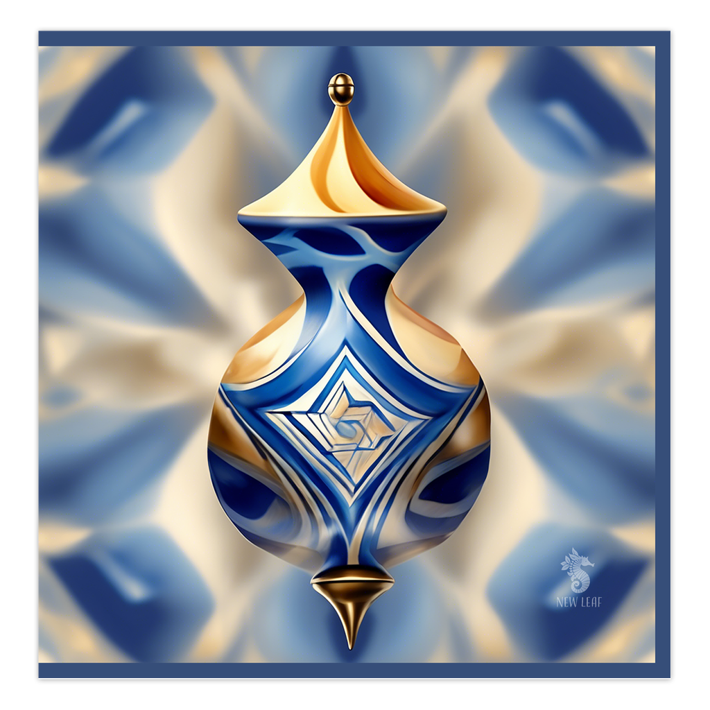 Dreidel - Greeting Card