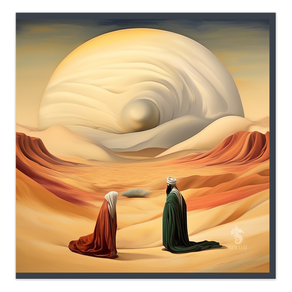 Voyage Hypnotique - "Desert Mother" Greeting Card