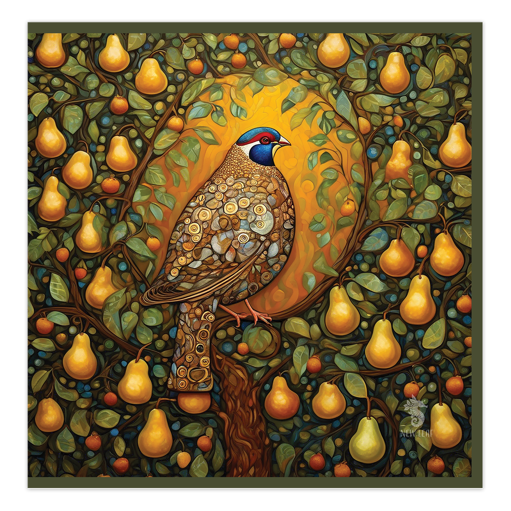 Partridge in Pear Tree - Greeting Card