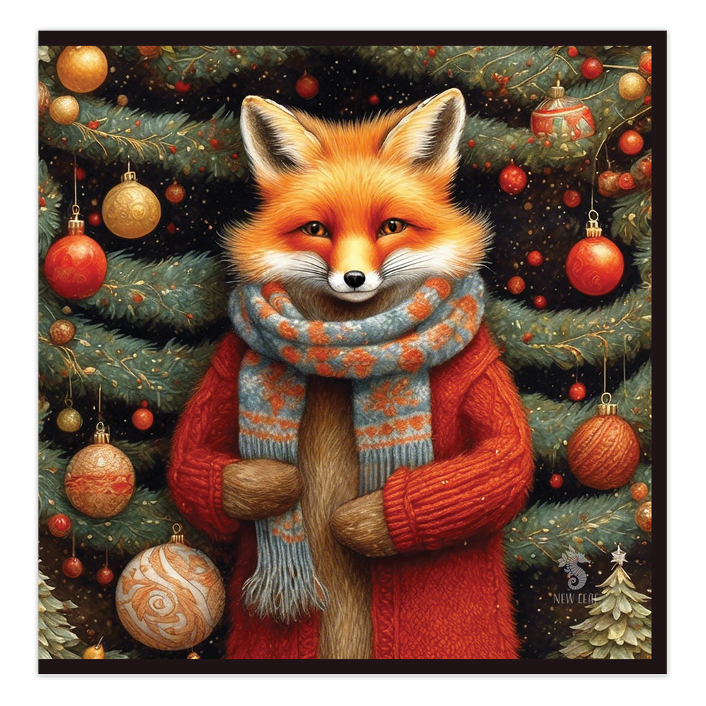 Foxy - Greeting Card