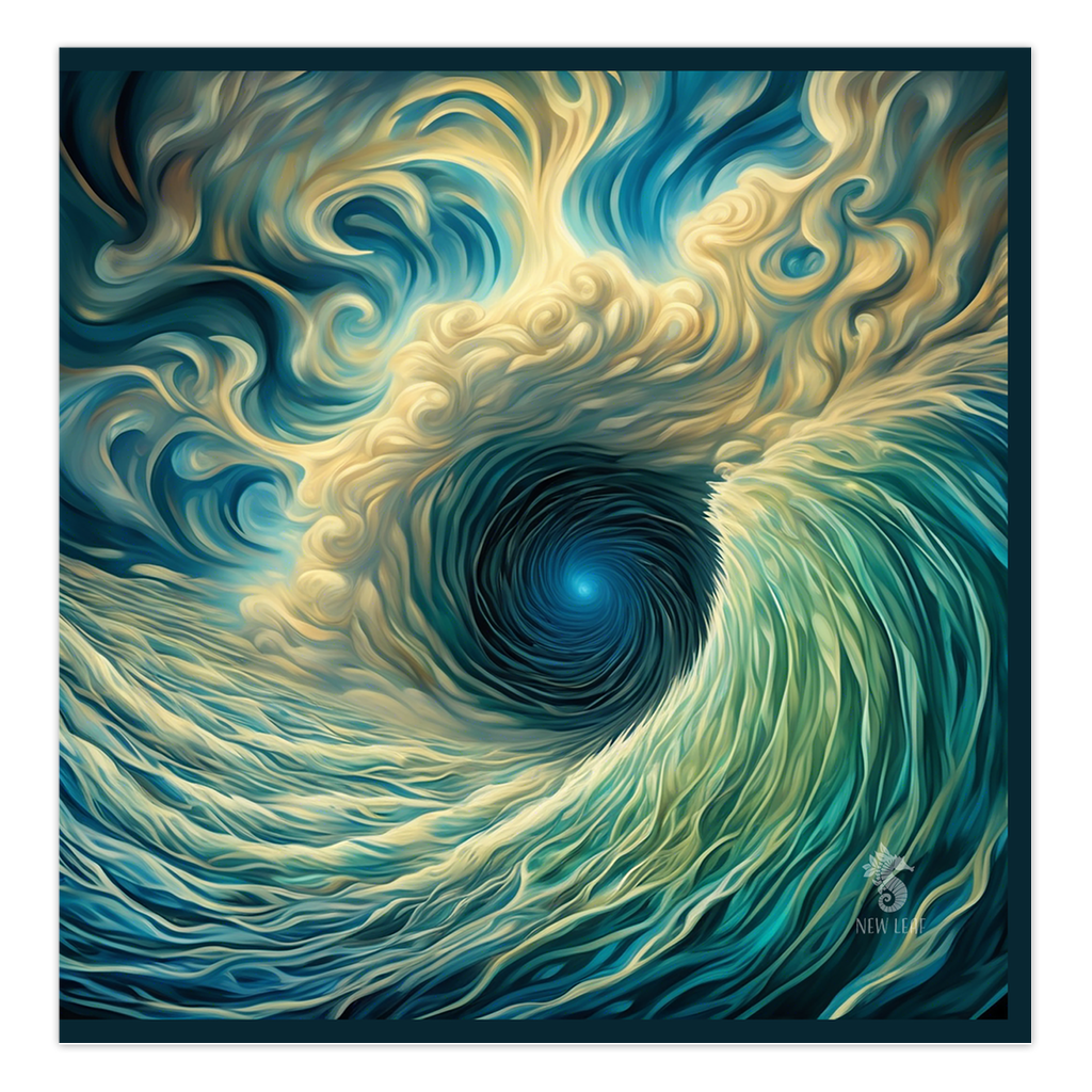 Voyage Hypnotique - "Storm Eye" Greeting Card